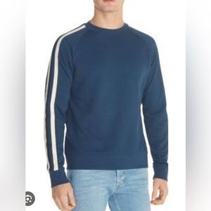 Sandro Sweatshirt with Tri-Color Stripe